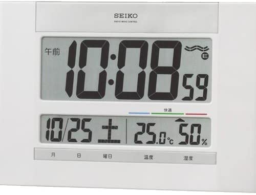 SEIKO CLOCK (SEIKO) Radio-controlled clock Radio-controlled clock Standing  clock with stand SQ429W - Discovery Japan Mall