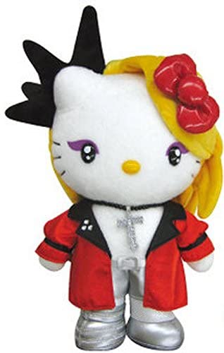 X JAPAN YOSHIKI x Hello Kitty collaboration yoshikitty plush toy