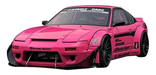 ignitionmodel 1/18 Rocket Bunny 180SX Purple Completed Model