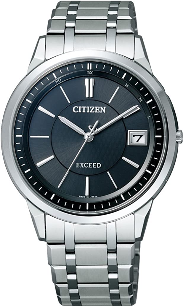 CITIZEN Exceed Eco-Drive radio clock Perfex installed EBG74-5025