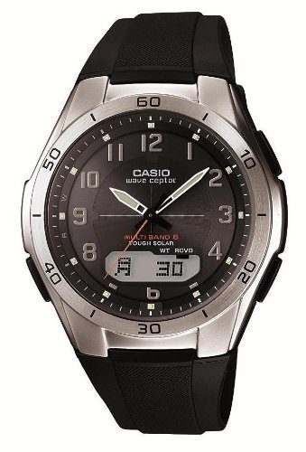 Casio wave ceptor discount radio controlled watch instructions