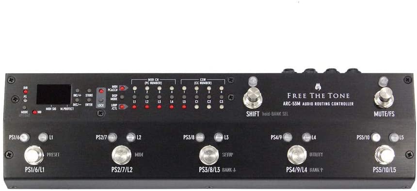Free The Tone/ARC-53M Black Audio Routing Controller - Discovery