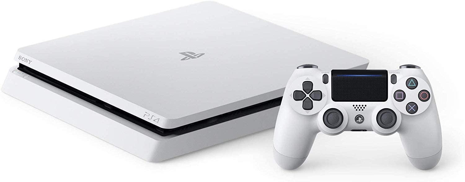 PlayStation 4 Glacier White 1T...