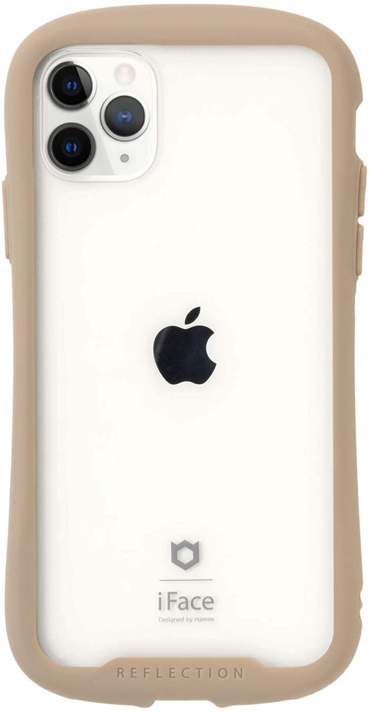 iFace Reflection iPhone 11 Pro Case Clear Tempered Glass (Beige