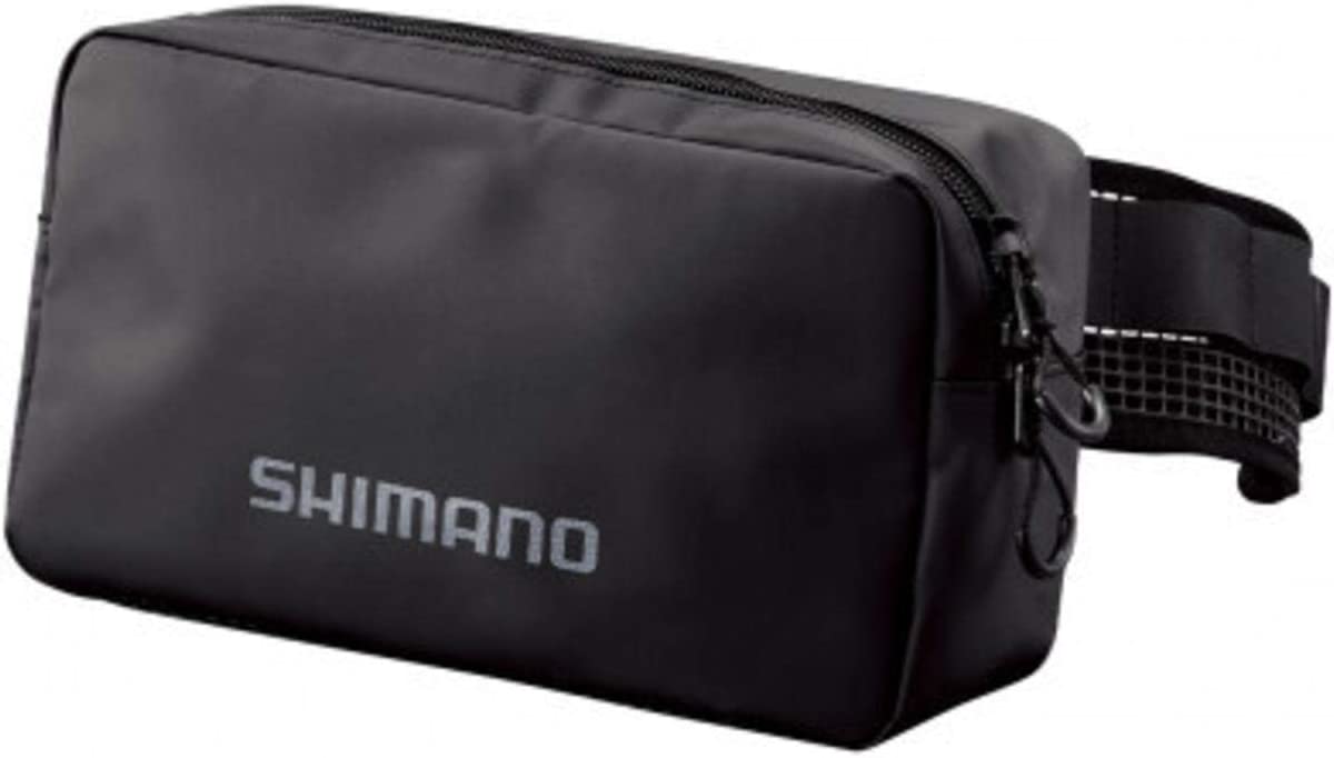 SHIMANO Fishing Bag Dry Hip Bag BW-011U Black 0 - Discovery Japan Mall