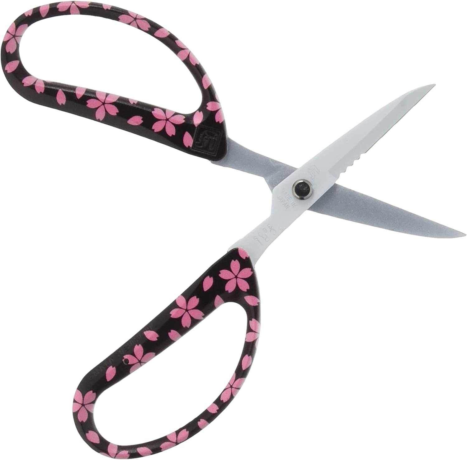 Chikamasa White Flower Arrangement Scissors - Fluorine Coated Professional Shears