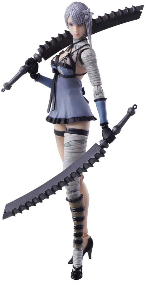 Square Enix NieR Replicant ver.1.22474487139 Adult Protagonist Statuette  (black)