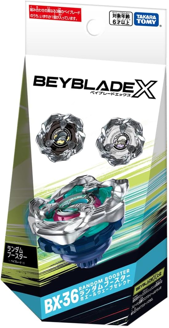 BEYBLADE X BX-36 Random Booster Whale Wave Select