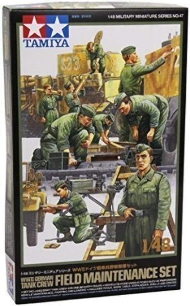 Tamiya 1/48 Military Miniature Series No.47 German Army Tank Crew