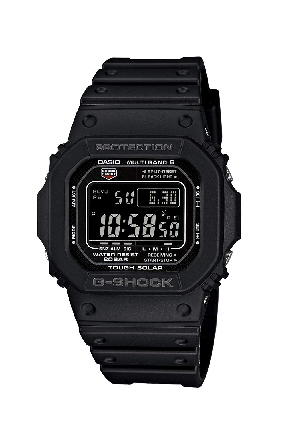 CASIO G-SHOCK radio wave solar GW-M5610-1BJF black - Discovery