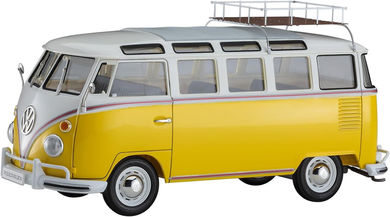 Hasegawa 1/24 Volkswagen Type 2 Microbus w/Roof Carrier Plastic Model ...