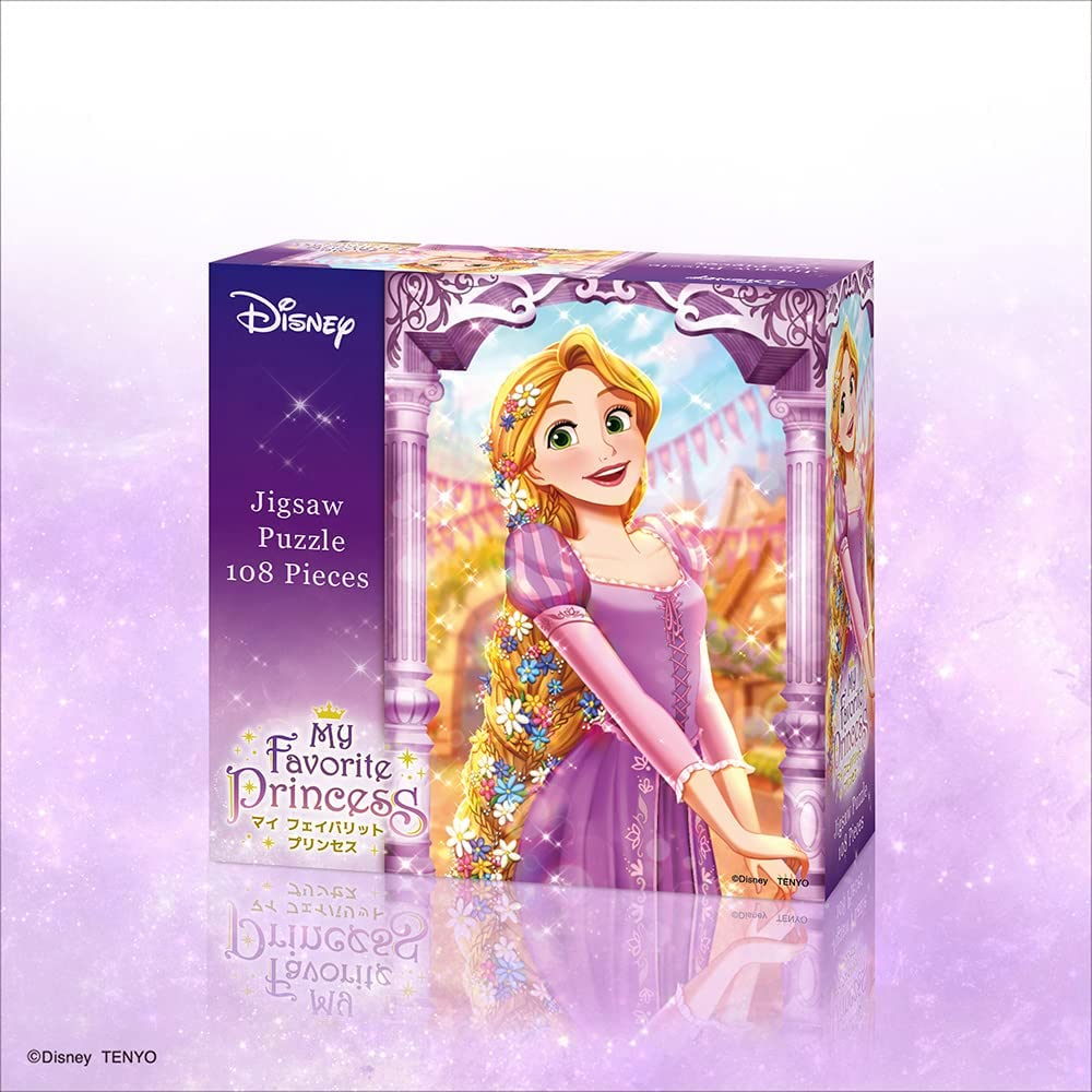 108 Piece Jigsaw Puzzle Disney Cheerful Rapunzel (18.2 x 25.7 cm