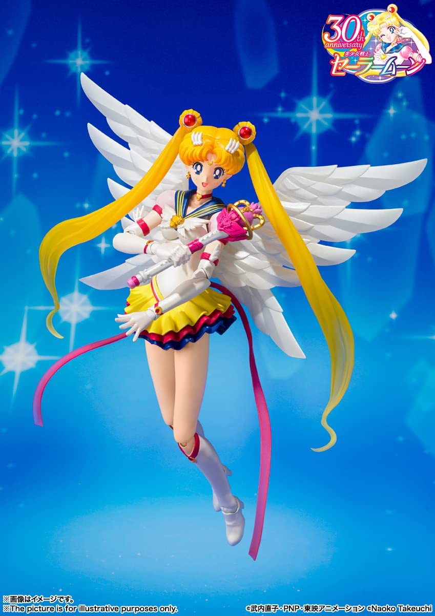  Sailor Moon Eternal Sailor Moon Approximately 135mm ABS & PVC  pre-painted movable figure - Discovery Japan Mall