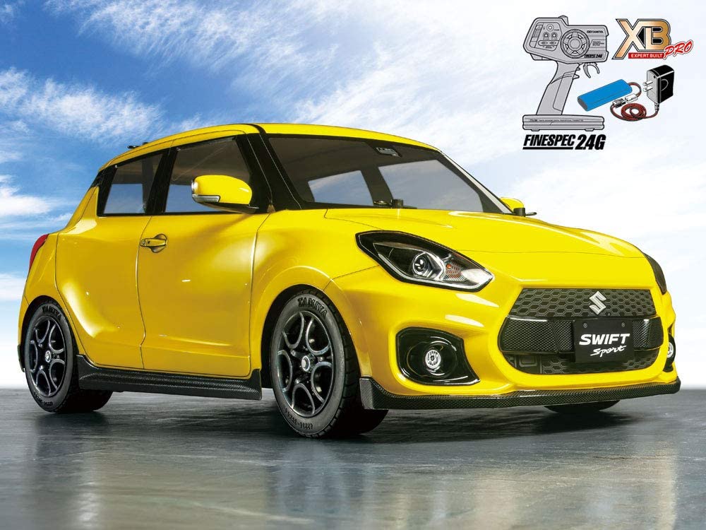 TAMIYA 1/10 Series No.220 Suzuki Swift Sport (M-05 Chassis) 2.4GHz Painted Finished Product with Propo 57920 Discovery Mall