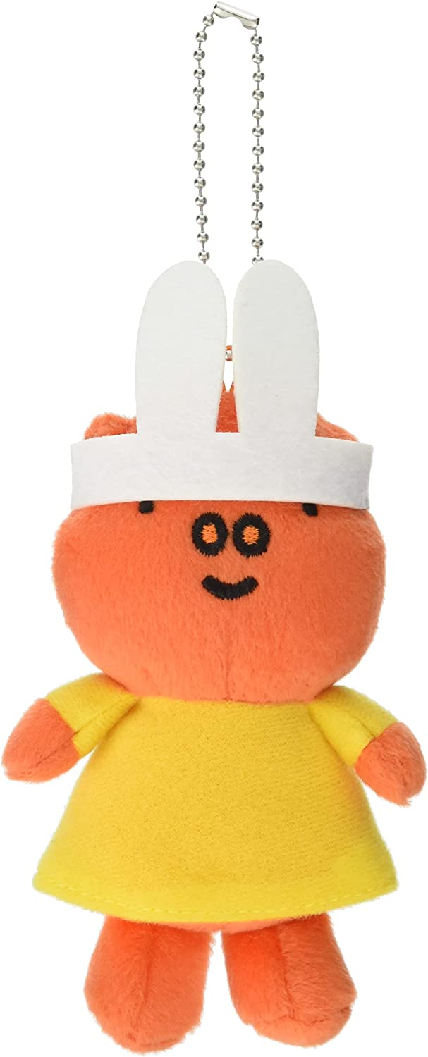 Capybara mascot key chain doll