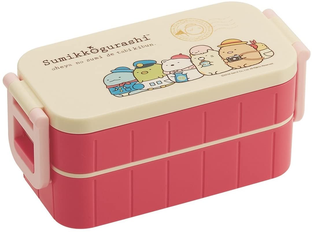 Skater Antibacterial 2-Tier Snack Bento Box - Sumikko Gurashi