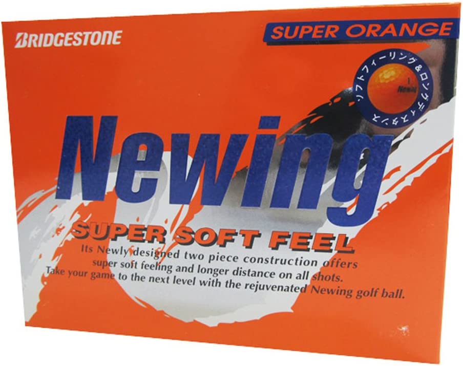 BRIDGESTONE Golf Ball Newing SUPER SOFT FEEL 1 Dozen (12 Pieces) NQOX Discovery Japan Mall