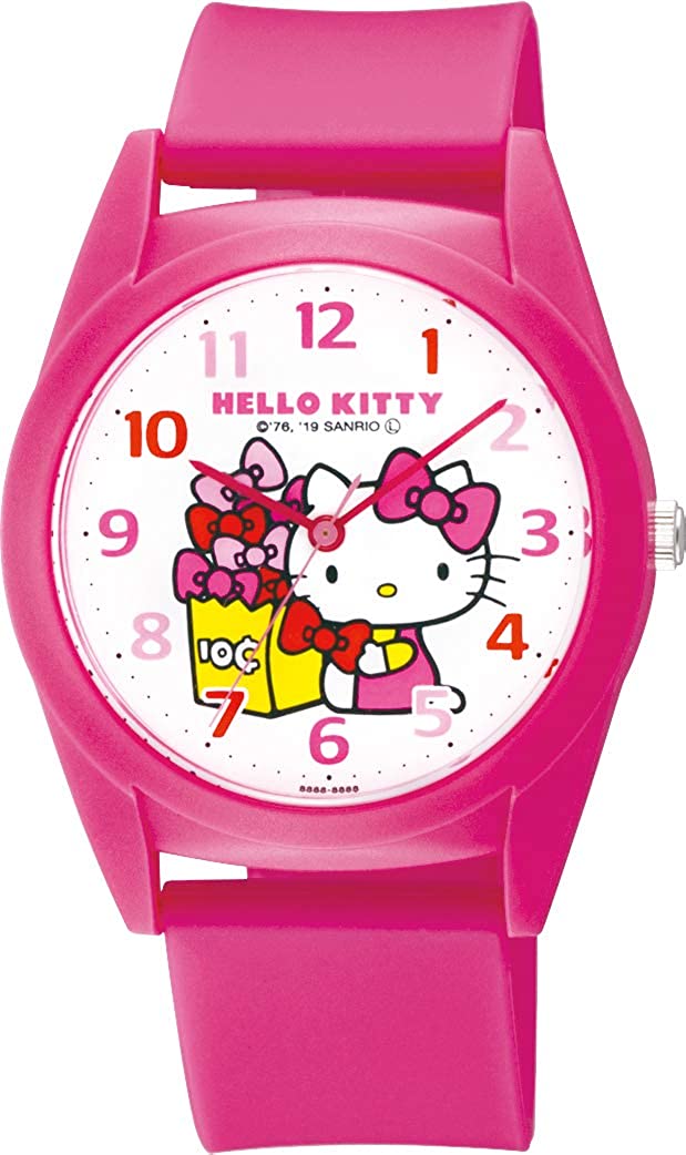 CITIZEN Q & Q Analog Hello Kitty Waterproof Urethane Belt HK32