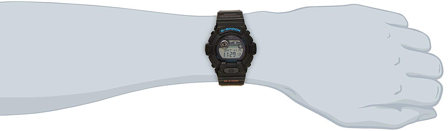 CASIO G-SHOCK G-LIDE radio solar GWX-8900-1JF Black - Discovery