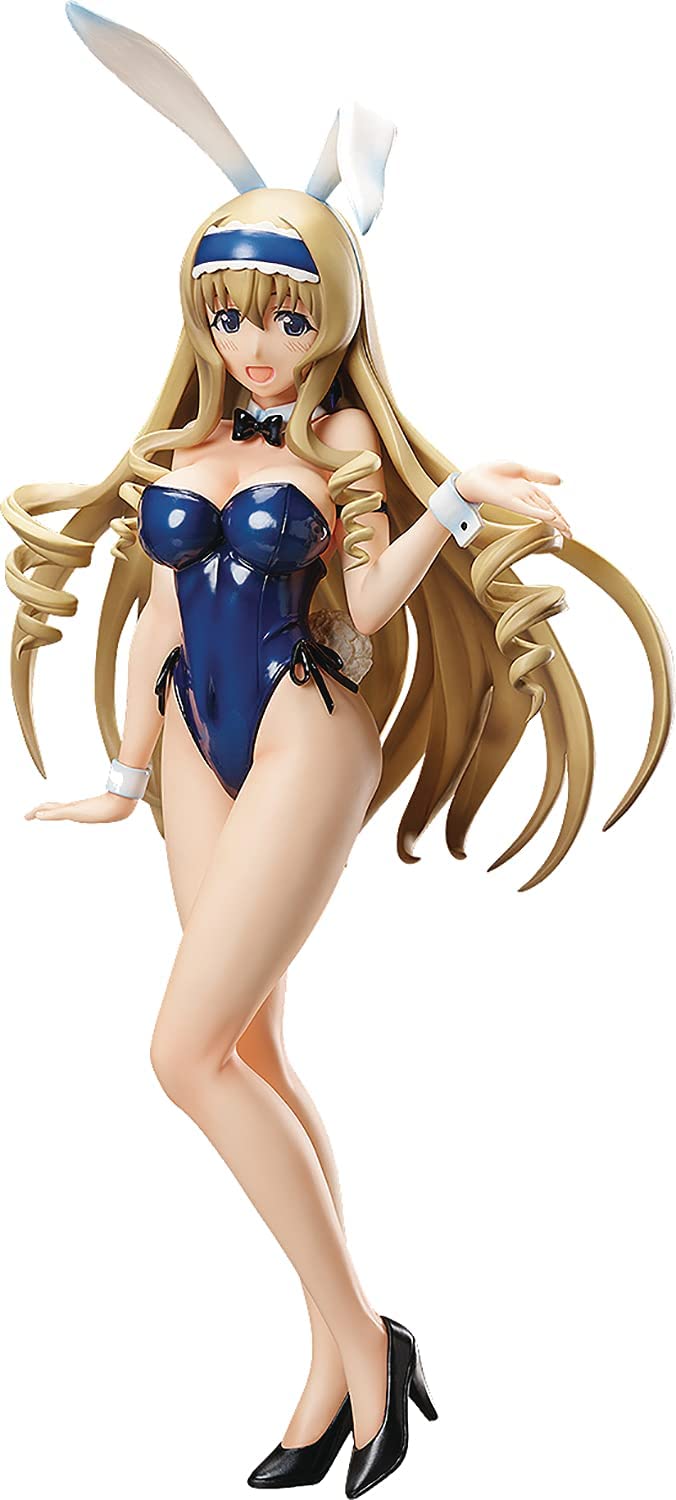Freeing IS <Infinite Stratos> Cecilia Olcott Raw Foot Bunny Ver. 1/4  Scale PVC Pre-painted Figure - Discovery Japan Mall