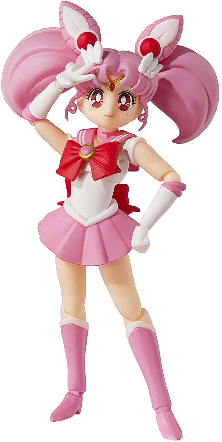 SHFiguarts Sailor Moon Sailor Chibi Moon -Animation Color Edition-  Approximately 140mm ABS & PVC Pre-painted Movable Figure BAS62983 -  Discovery Japan Mall
