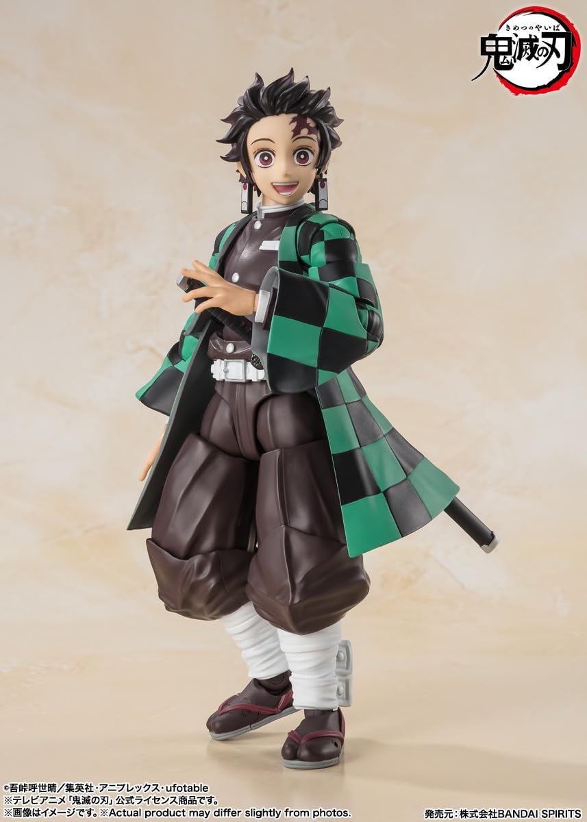 SH Figuarts Demon Slayer: Kimetsu no Yaiba Kamado Tanjiro Approx. 140mm PVC  & ABS painted movable figure - Discovery Japan Mall