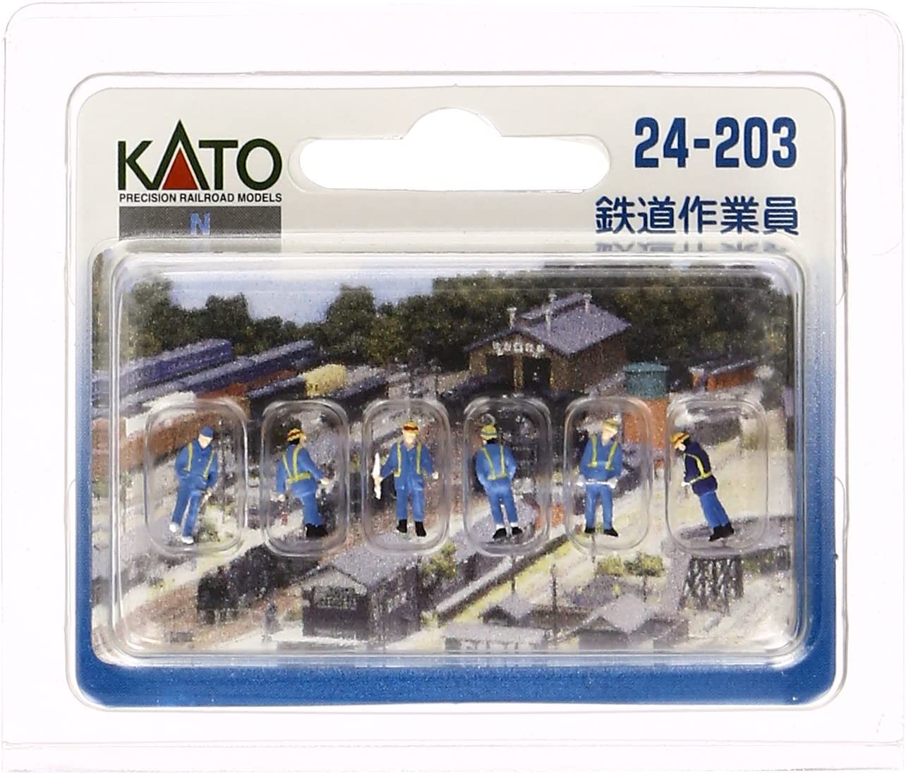 KATO N Gauge Railway Worker 24-203 Diorama Supplies Discovery