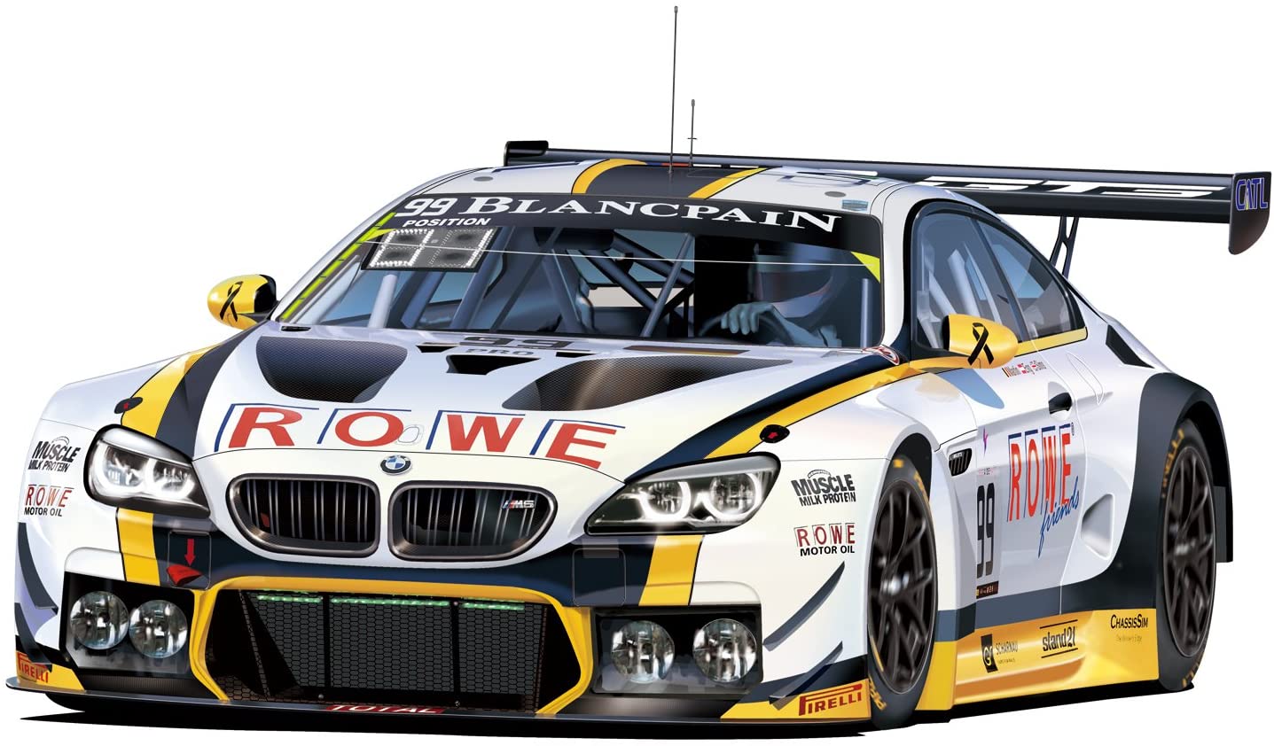 Platts 1/24 racing series BMW M6 GT3 2017 Nürburgring 24 Hours race