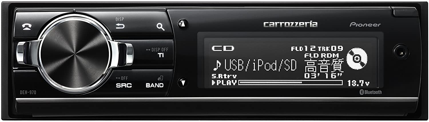 パイオニア カロッツェリア カーオーディオ 1DIN CD USB DEH-4600