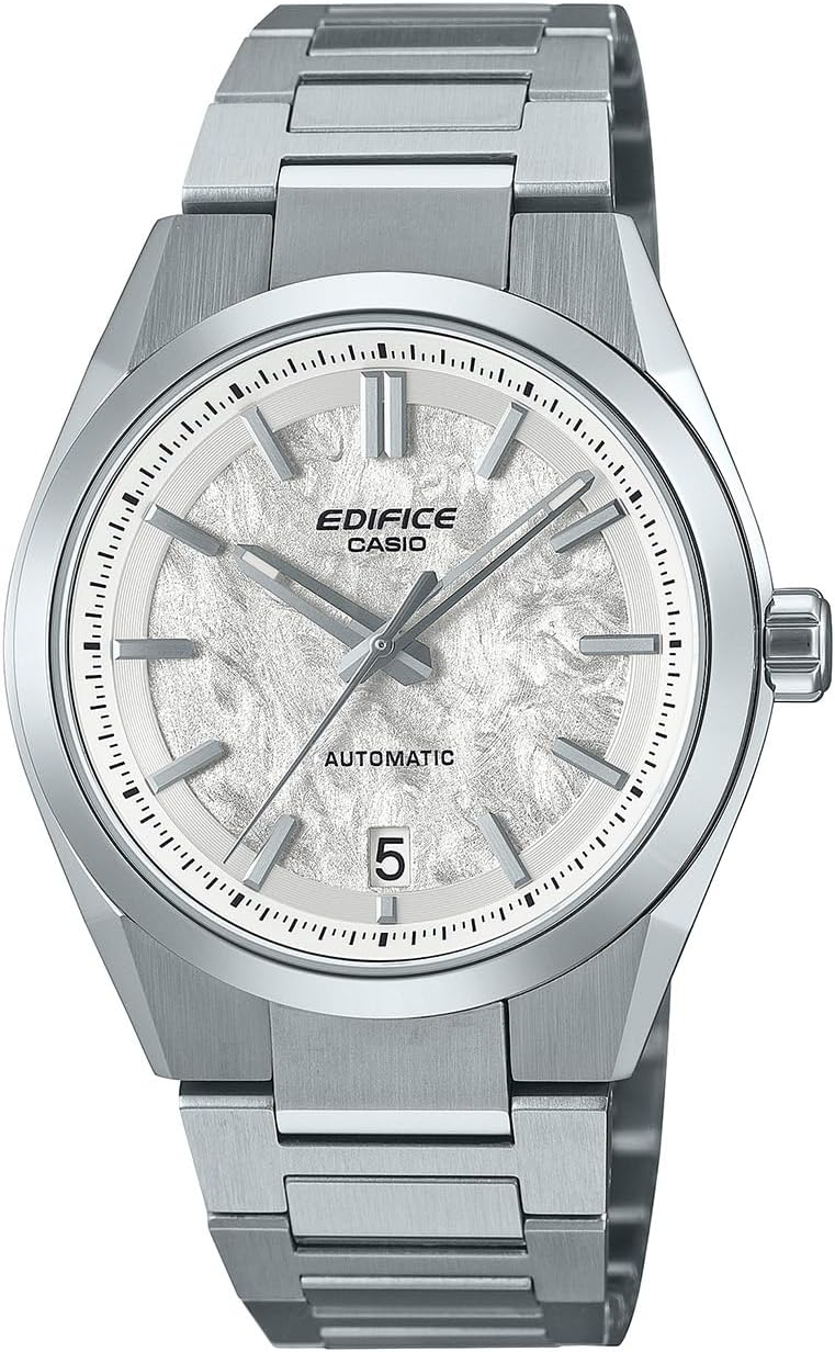 CASIO EDIFICE Watch Mechanical Automatic Winding Antimagnetic Watch with Sapphire Glass EFK-100YD-7AJF Men's Silver