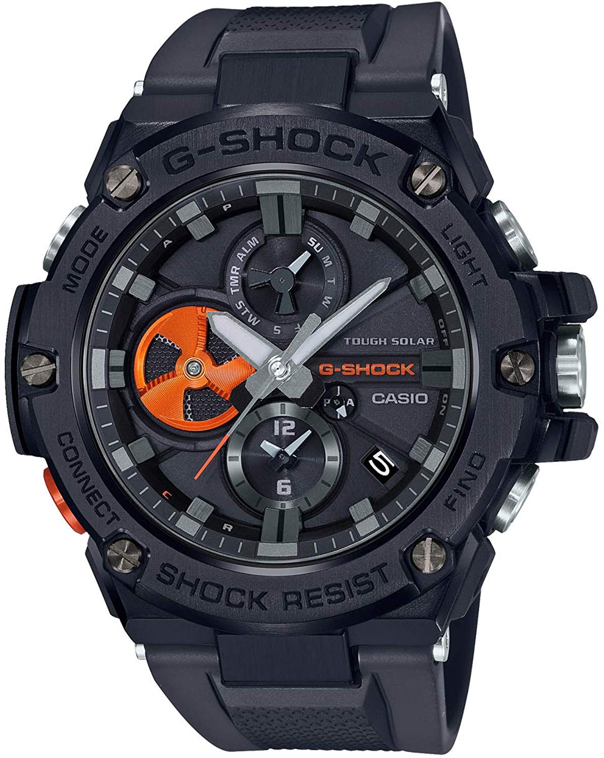 CASIO G-SHOCK G-STEEL Smartphone Link GST-B100B-1A4JF Men's