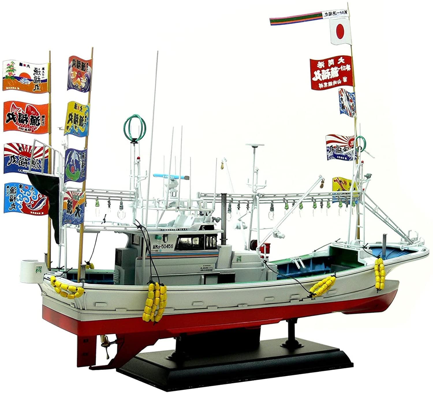 AOSHIMA 1/64 Fishing Boat No.02 Oma Tuna Single Fishing Fishing
