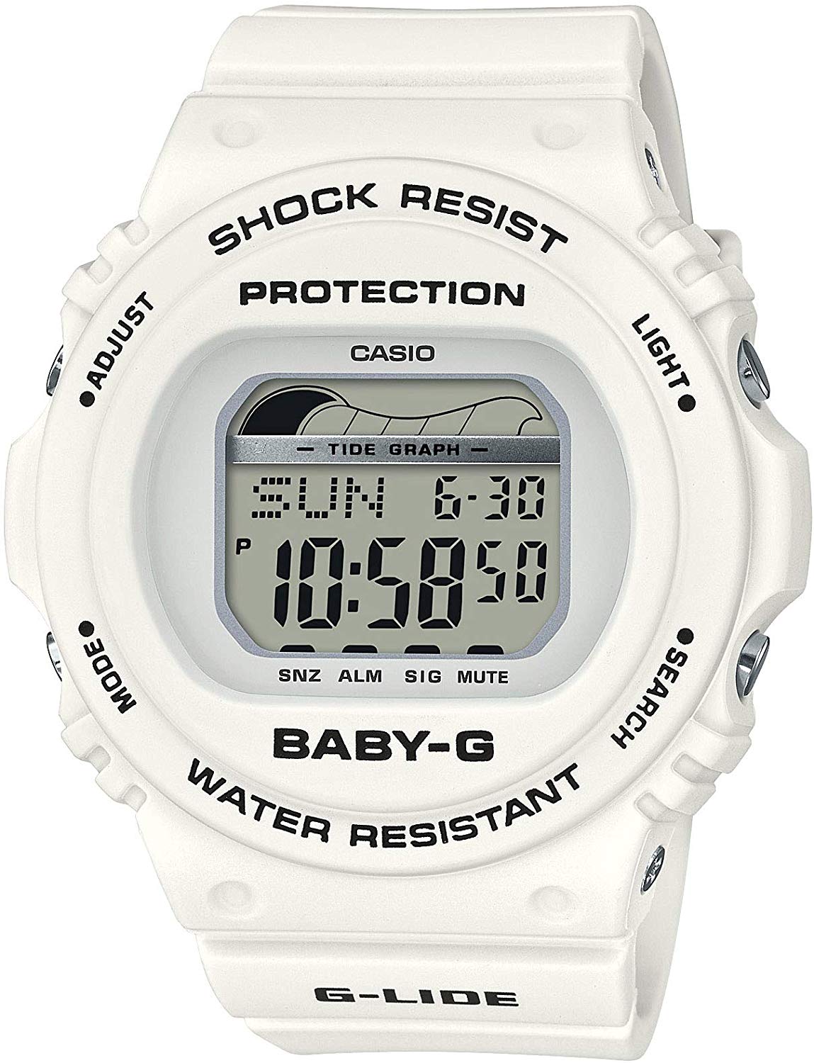 CASIO Baby-G G-LIDE BLX-570-7JF Ladies White - Discovery Japan Mall