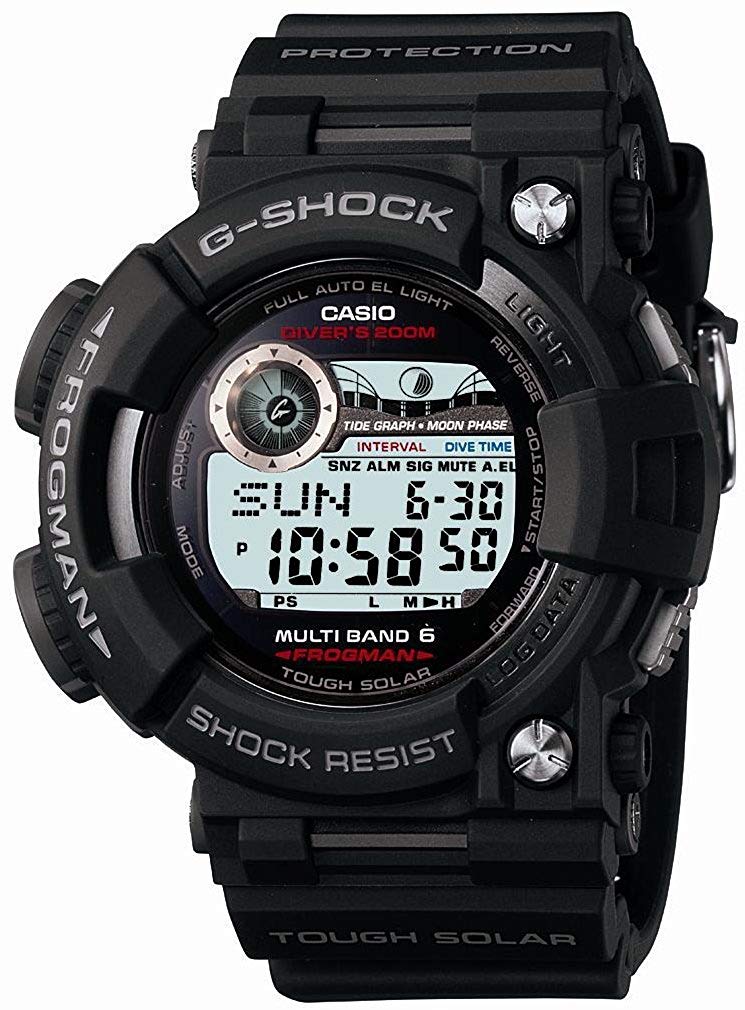 CASIO G-SHOCK FROGMAN radio wa...