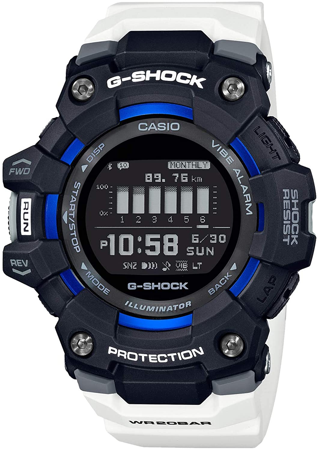 超人気モデル カシオ G-SHOCK G-SQUAD GBD-H1000-8JR - 腕時計、アクセサリー