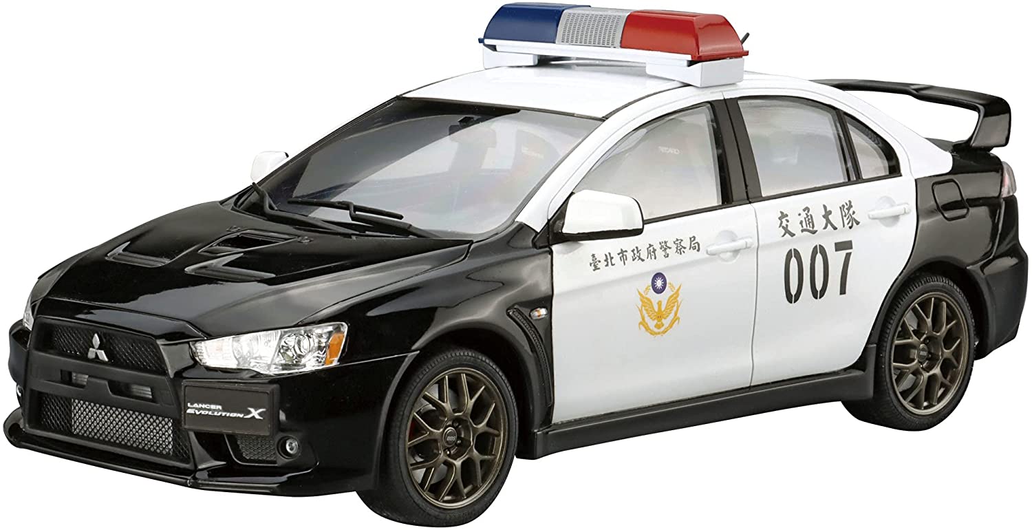 AOSHIMA 1/24 The Patrol Car Series SP Mitsubishi CZ4A Lancer