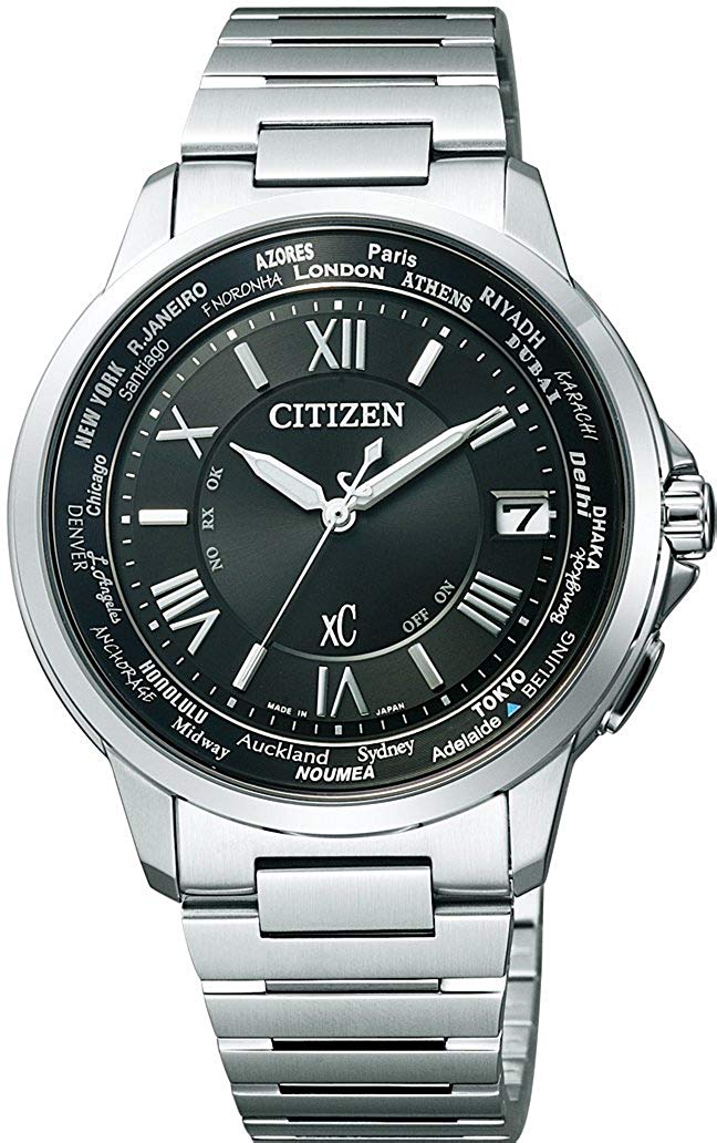 CITIZEN xC Eco-Drive radio wave watch CB1020-54E Men's