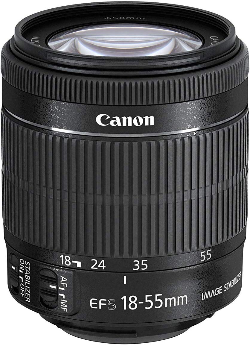 Canon standard zoom lens EF-S18-55mm F4.0-5.6IS STM APS-C