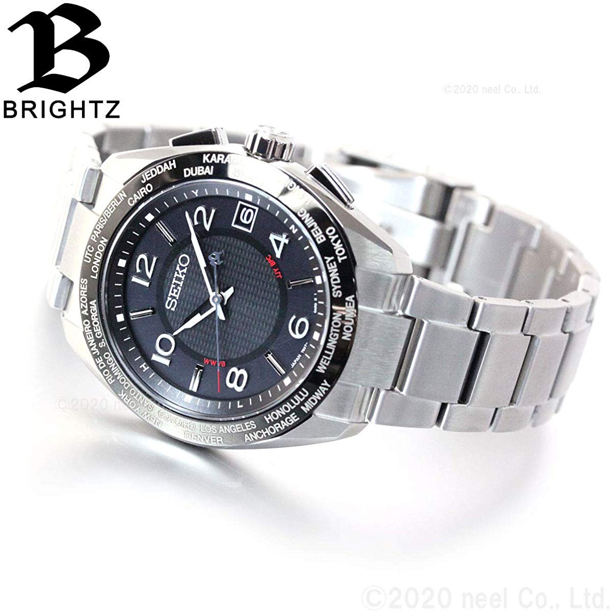 SEIKO BRIGHTZ 20th Anniversary Limited Model Solar Radio Titanium