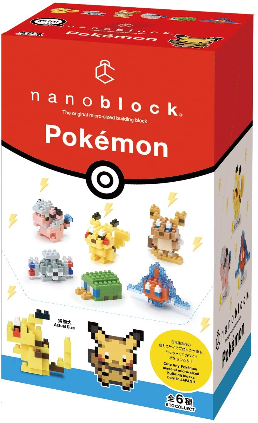 Pokemon Nanoblock by Kawada Genuine Japanese Import Mini Block Figure *UK STOCK* 