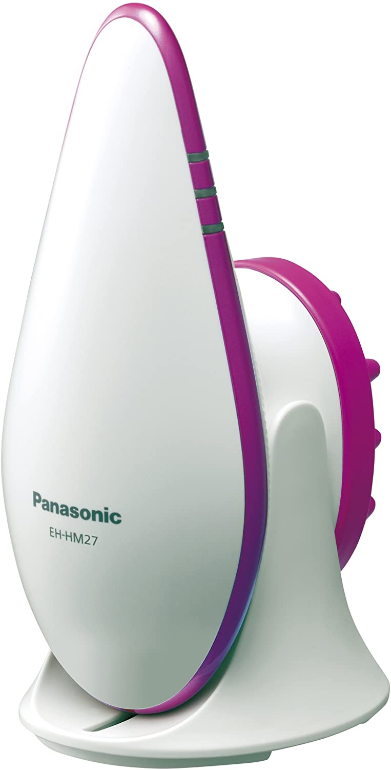Panasonic Electric Scalp Brush Sound Wave Vibration Cleansing Type Vivid  Pink EH-HM27-VP