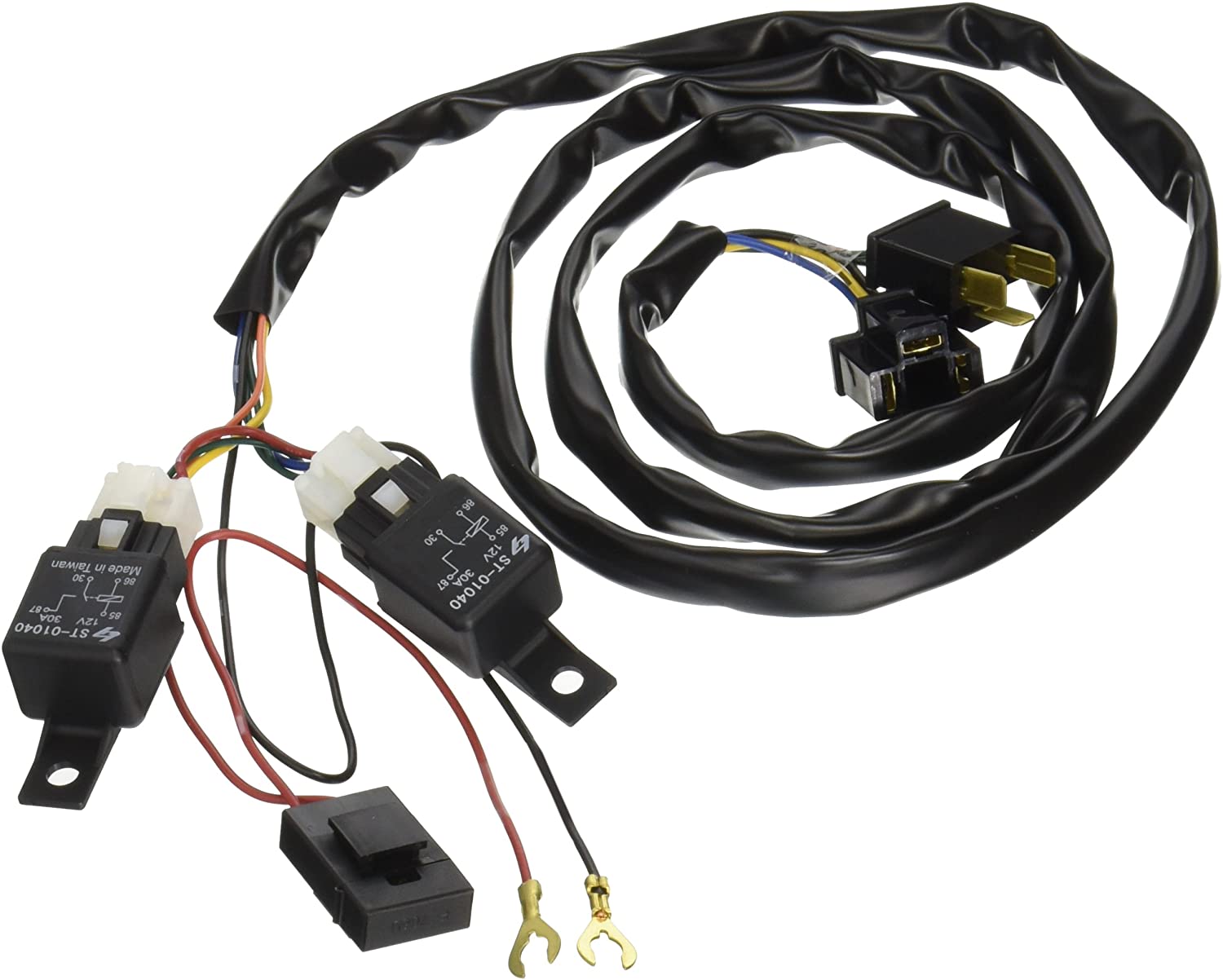 Daytona Bike Headlight Relay Kit H4 Dedicated Single Light 95438