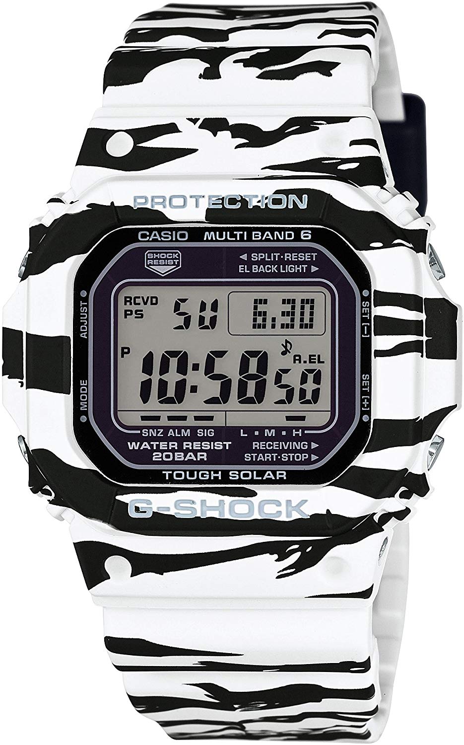 CASIO G-SHOCK White and Black