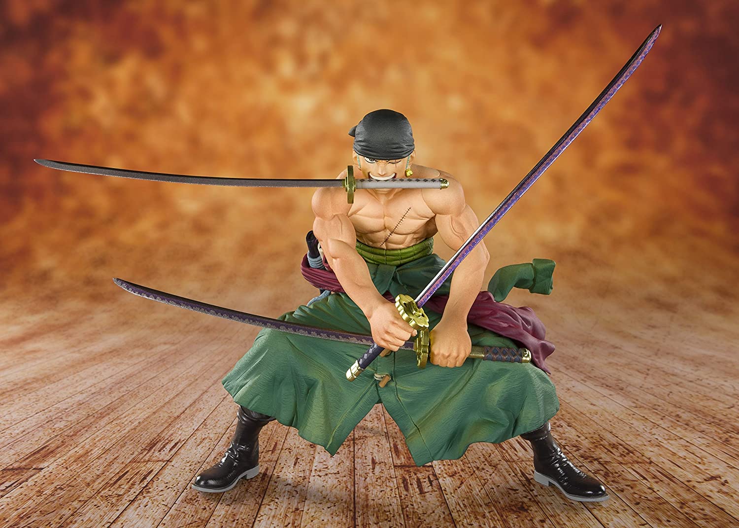 Zoro ANIME HEROES BANDAI Review en Español 