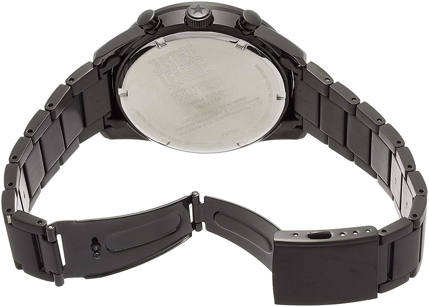 SEIKO WIRED JUSTICE LEAGUE 1,500 Limited Edition Chronograph AGAT717Men's  Black - Discovery Japan Mall