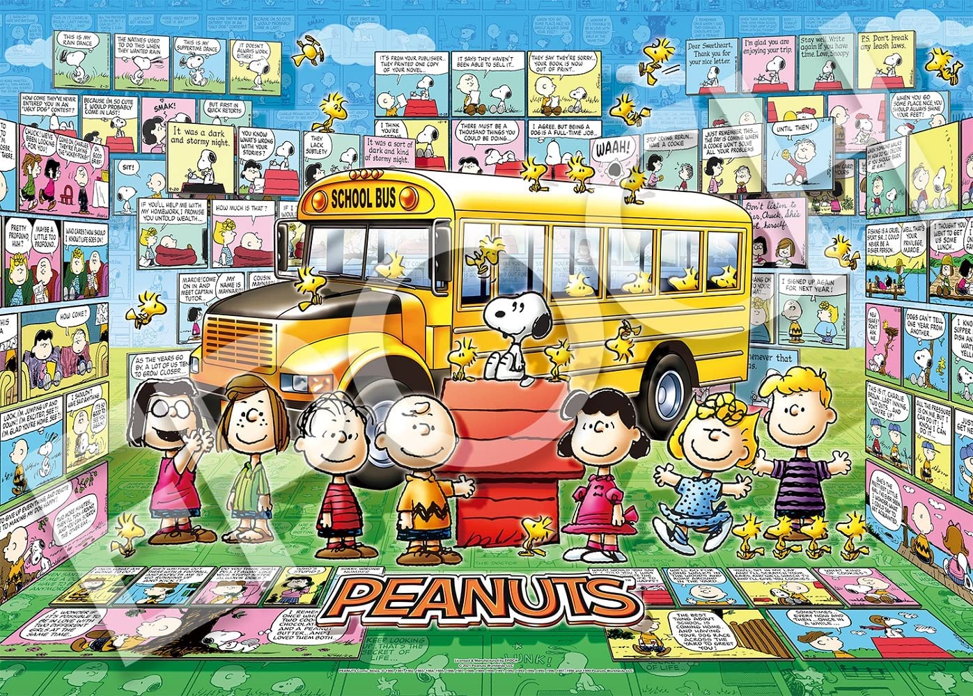 26x38cm Snoopy in Japan 1053 Piece Jigsaw Puzzle  EPOCH F/S from Japan NEW 