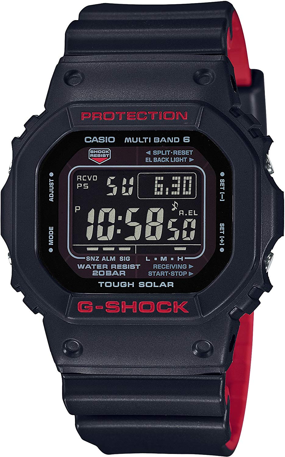 CASIO G-SHOCK Black & Red