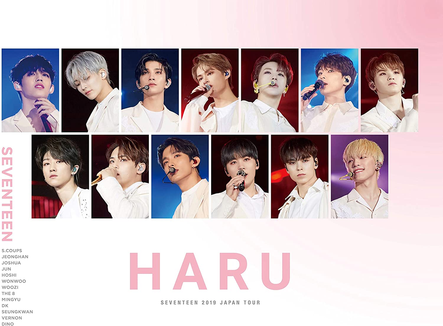 SEVENTEEN 2019 JAPAN TOUR HARU 【DVD】 - Discovery Japan Mall