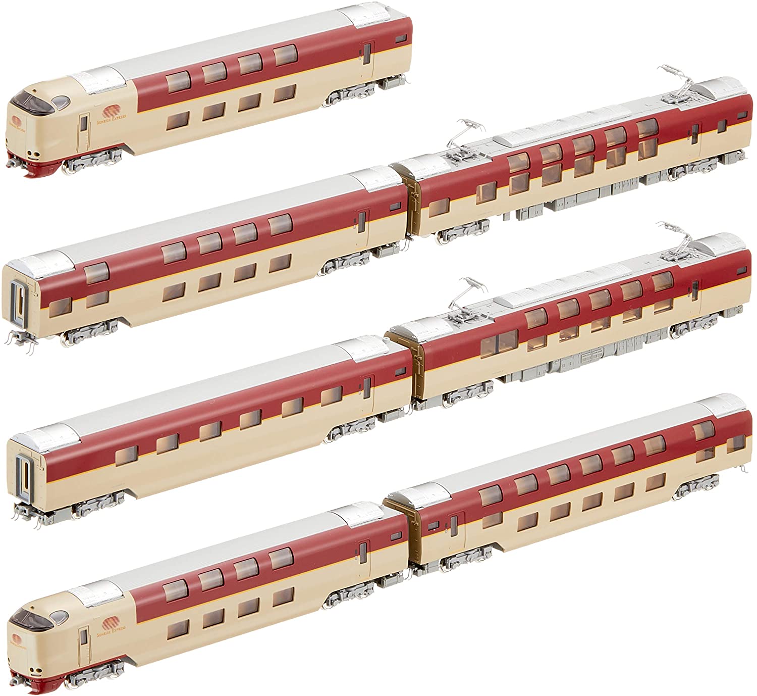 KATO N gauge 285 series 0 series Sunrise Express (pantograph 