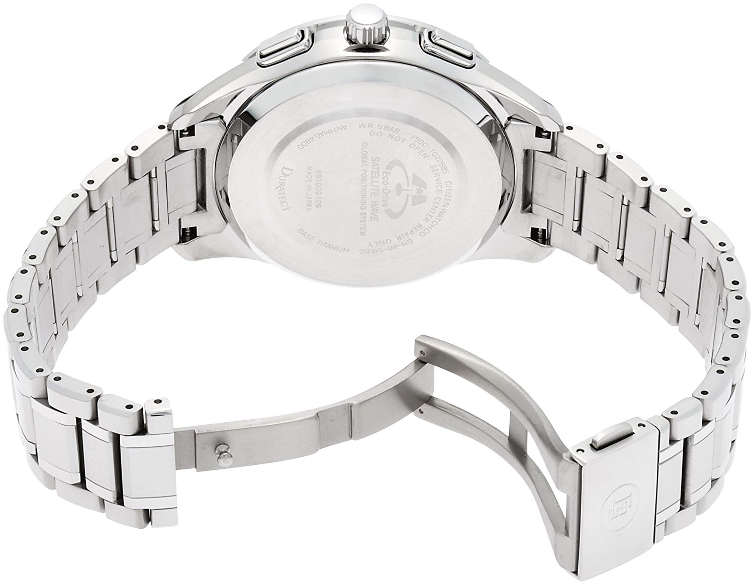 CITIZEN EXCEED Eco-DriveGPS Radio Clock F900 Double Direct Flight